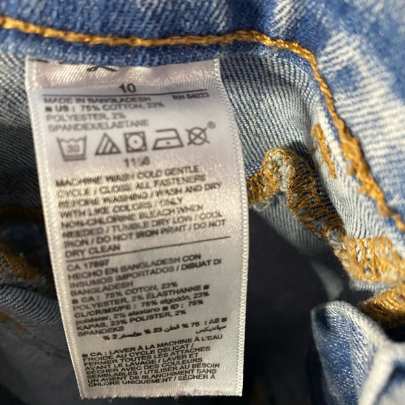 Old Navy Girls F look Patchwork Jeans 10 - Picture 6 of 6